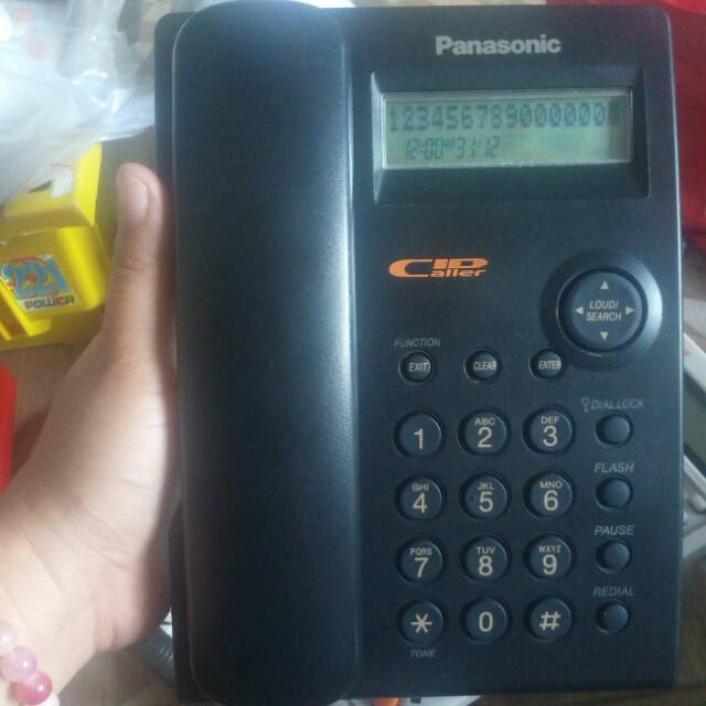 Telepon rumah panasonic kx-tsc11,panasonic kx t2375,panasonic kx t7703,panasonic kx ts880 second