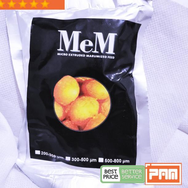 A Pelet Ikan Merk Mem 0 300 Mikron 100g Mem Pakan Burayak Guppy Cupang A Shopee Indonesia