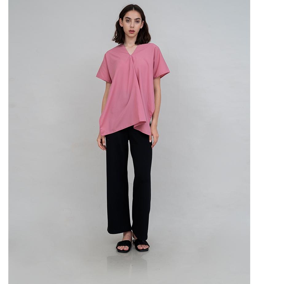 [ON1255] mosella.id Alma Top V Neck | Blouse | Top | Atasan Ks✿