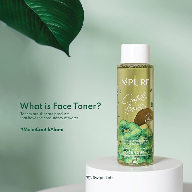 Jual Npure Face Toner Centella Asiatica Cica Series Shopee Indonesia 0946