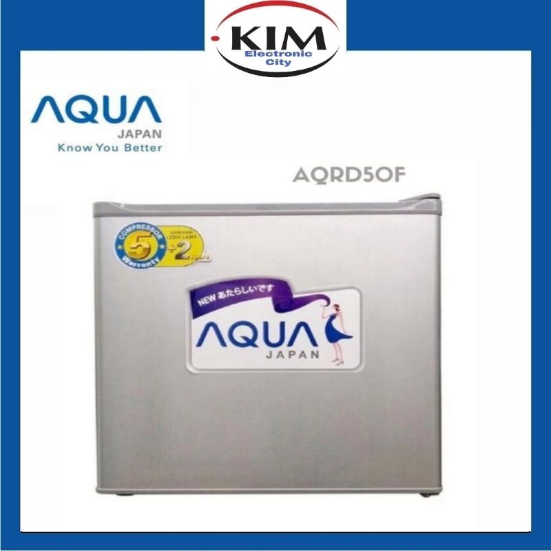 AQUA JAPAN Kulkas Portable AQR-D50F GARANSI RESMI