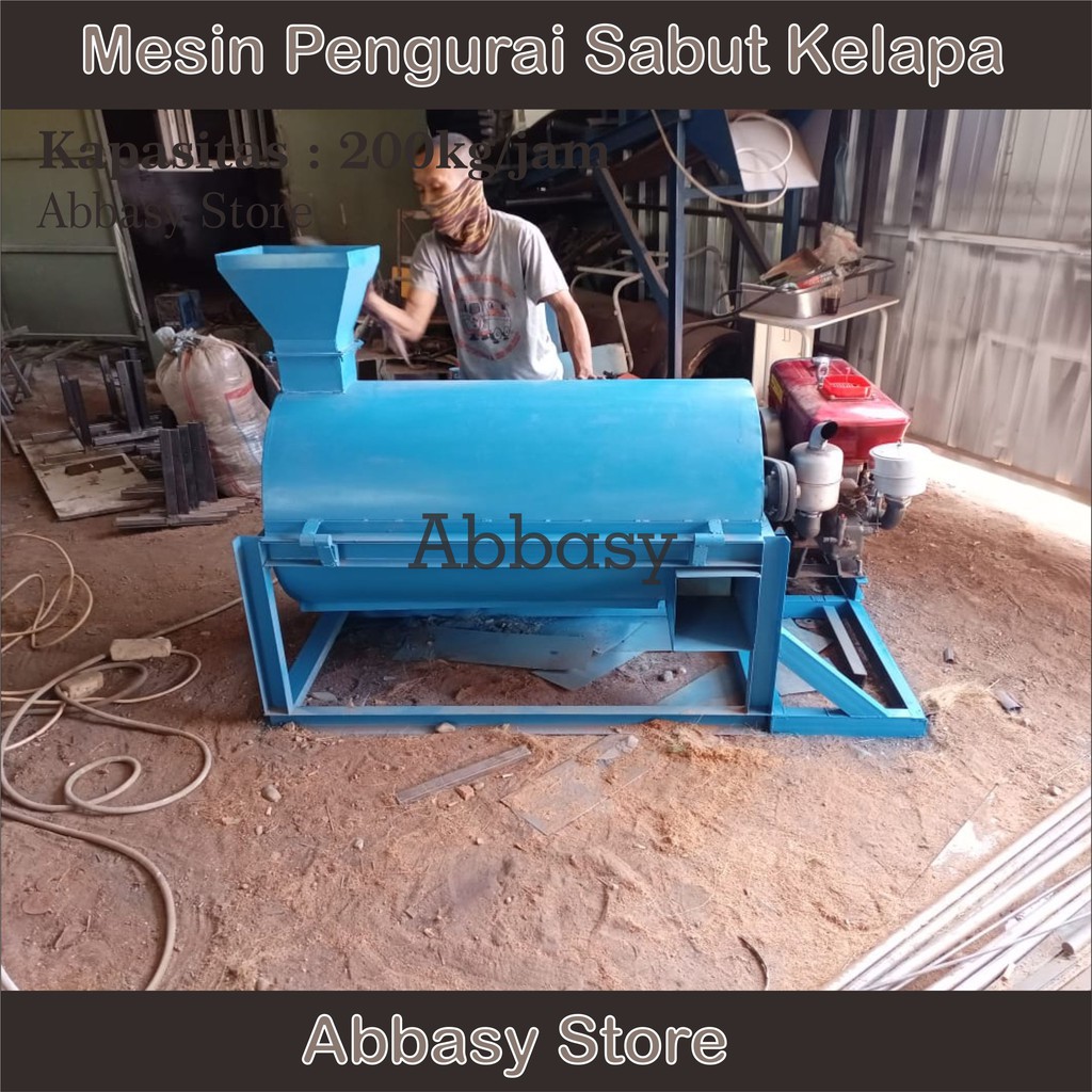 Jual Mesin Pengurai Sabut Kelapa - Cocopeat | Shopee Indonesia