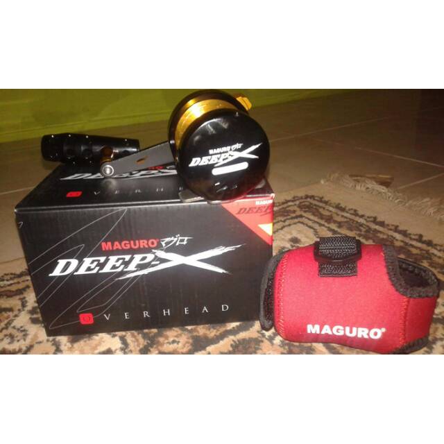 Maguro Deep-X OH 500WL Left Hand Reel Jigging Over Head Nusa Pancingmart
