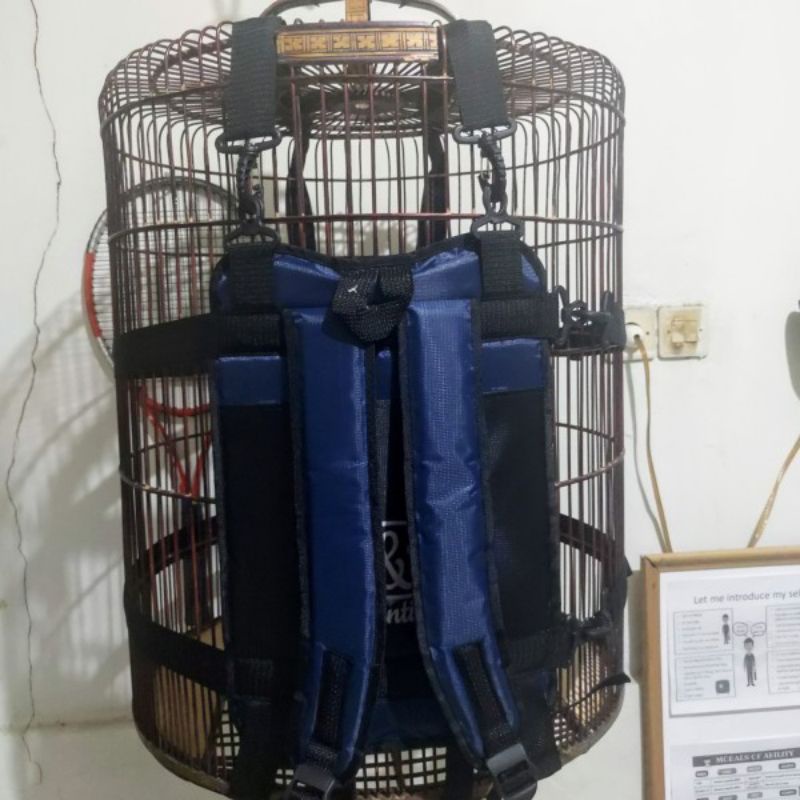 [COD]TAS RANSEL BURUNG/TAS SANGKAR /TAS LOVEBIRD 2 SANGKAR