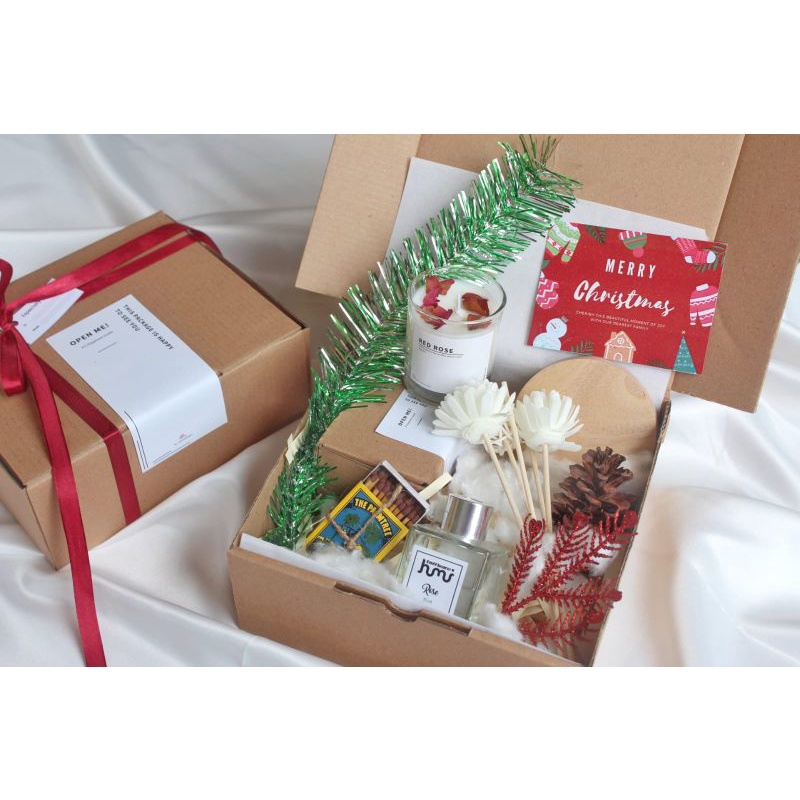 

Gift Set Natal/ Hampers Natal/ Scented Candle/ Diffuser/ Hadiah Kado Natal