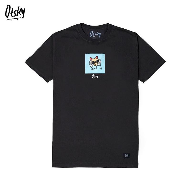 KAOS OTSKY CAT LUCU BAJU DISTRO FASHION PRIA
