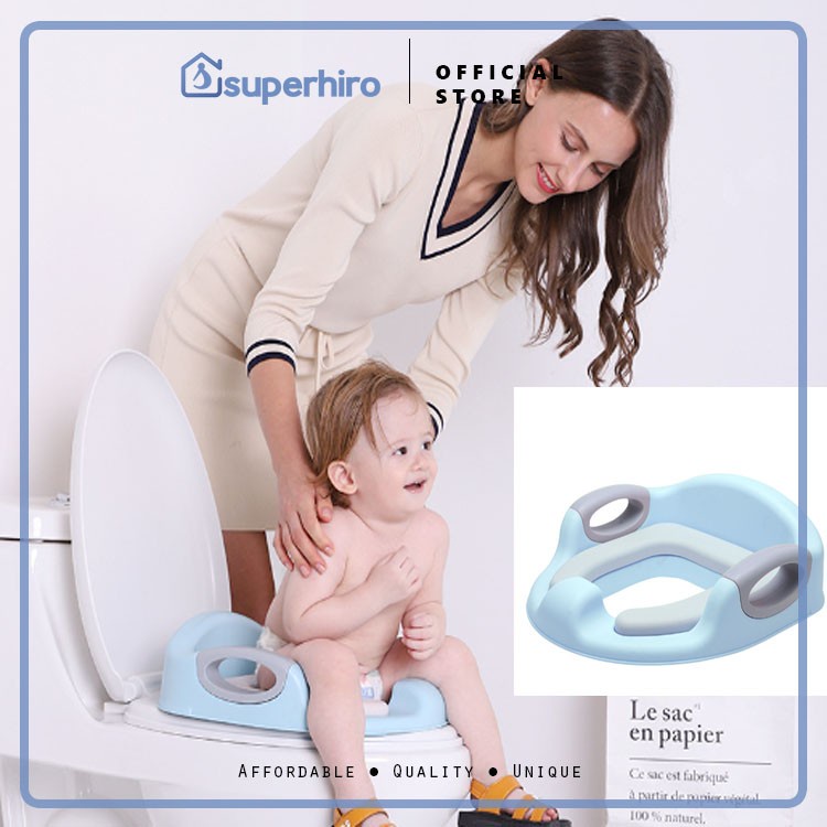 Baby Toilet Training Anak Kids Dudukan Potty Seat Premium Handle