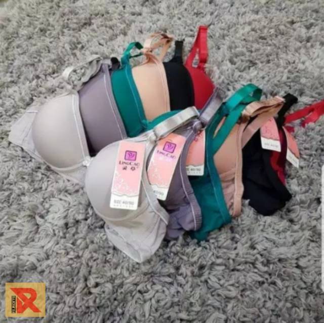 Isi 6pcs Seri Nomor-BRA LingCao Import-Bra Wanita Grosir