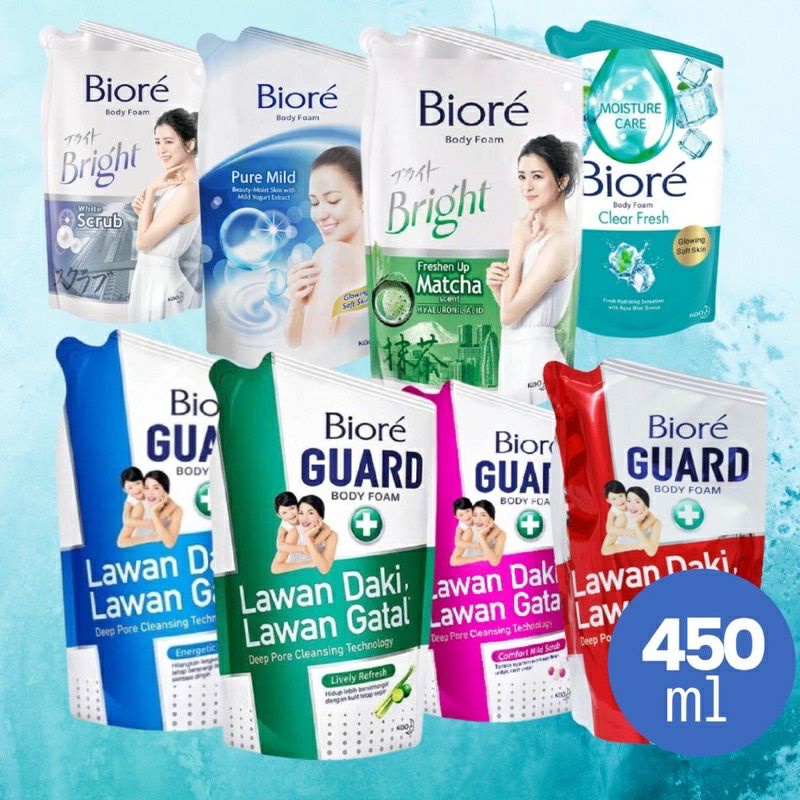Biore Bodywash Sabun cair Biore 450ml