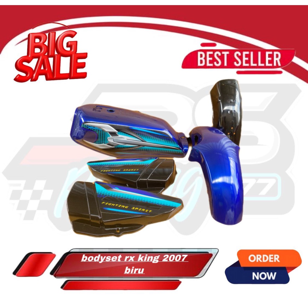 BODY SET RX KING BIRU 2007