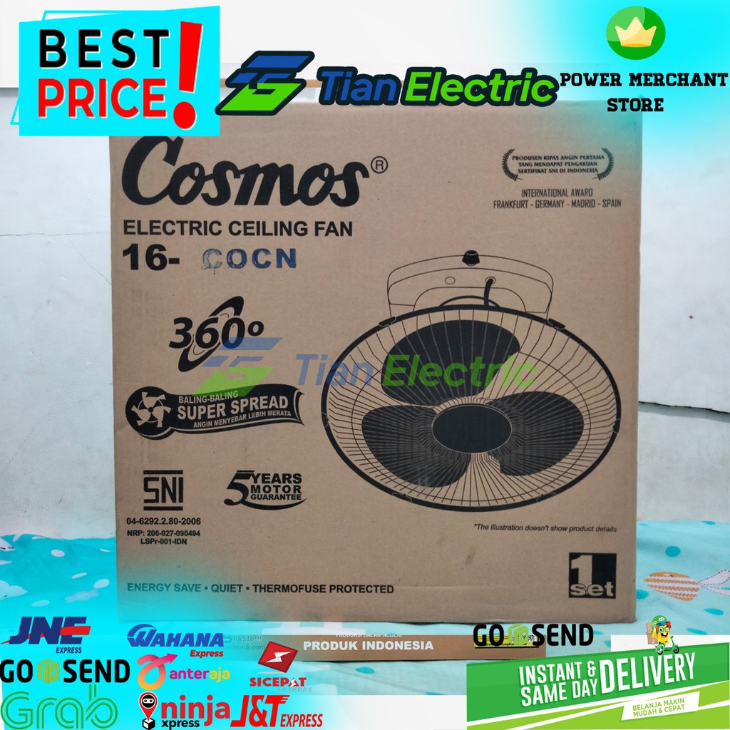 COSMOS 16-COCN Orbit Fan 16 Inch