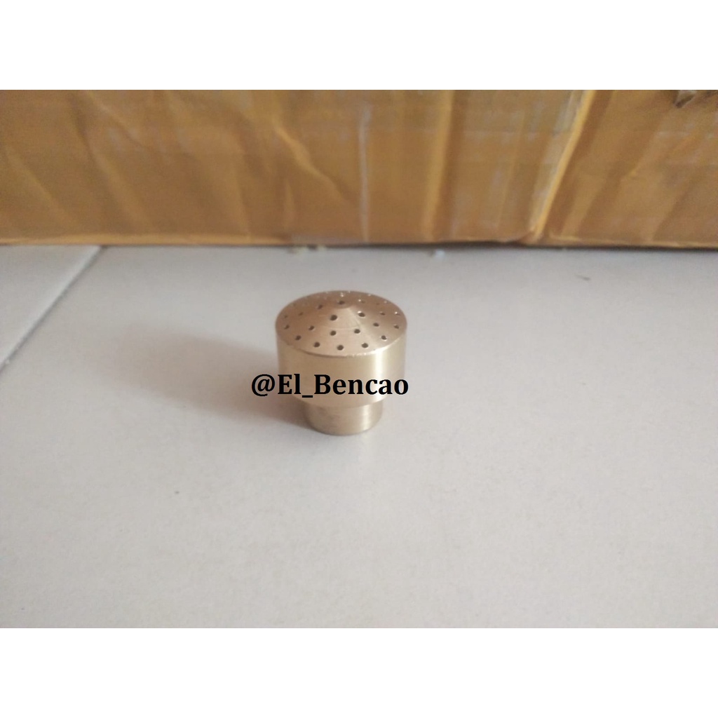 Nozzle air mancur Brass Pond / Nozzle Model kembang api 1/2"