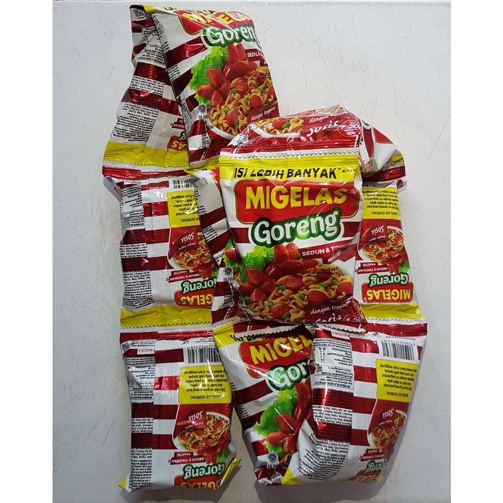 MIE GELAS GORENG DAN MIE GELAS SEDUH MAYORA - RENCENG