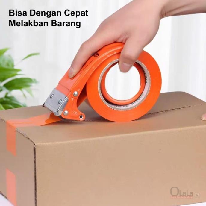 

BUKU & ALAT TULIS PERLENGKAPAN SEKOLAH & KANTOR TAPE CUTTER ISOLASI