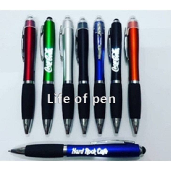 

MINIMUM ORDER 100 PCS Pulpen / Pena promosi Ring Silver 3 in 1