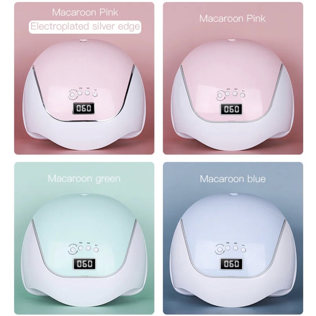 NAIL LAMPU UV LED 120w PENGERING KUTEK GEL UV SMART SENSOR