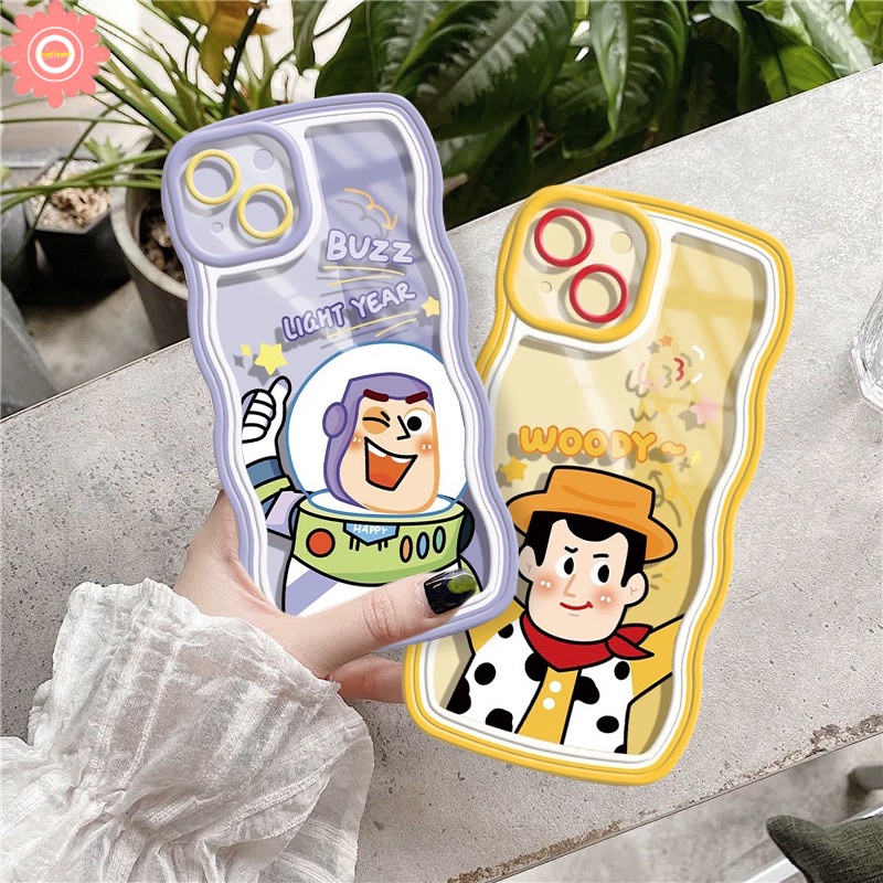 Toy Story Case VIVO Y02 Y22 V25E V25 V20 V21 V23E Y75 Y55 T1 Y35 Y16 Y15A Y15 Y12 Y20 Y12s Y91C Y21s Y12i Y15s Y91 Y21 Y30 Y21T Y50 Y17 Y33s Y93 Sarung Tahun Lampu Woody Buzz Lucu