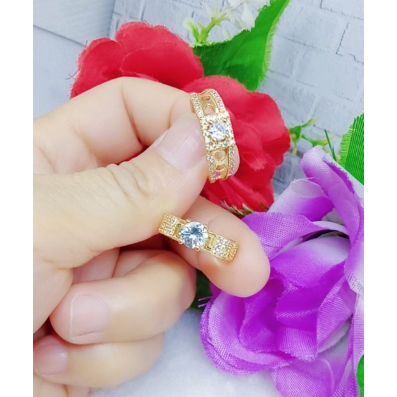 Cincin permata replika berlian (type;i013-i020)