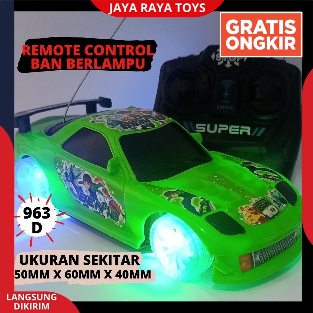 Mobil Remote Control Mini SEDAN Ban Berlampu New RC Sport Car Car Mini 96D | Mainan Anak LAki Laki