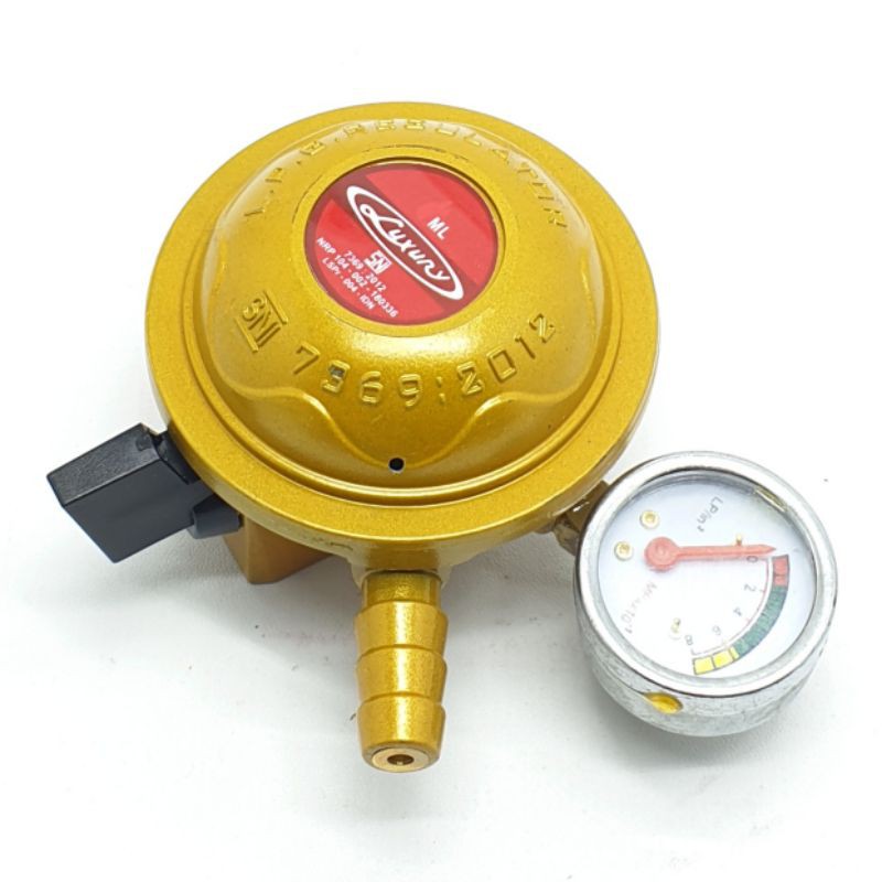 REGULATOR LUXURY + ( METER ) / REGULATOR GAS KOMPOR GAS LPG