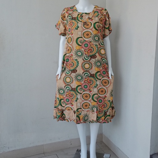 JESS || DASTER KUDA MAS REMPEL BAWAH LD 110CM/ DS 02 NON BUSUI-KREM 175