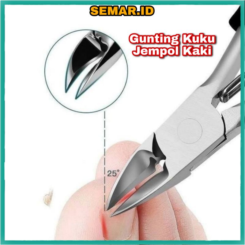 Gunting Kuku Jempol Kaki Anti Cantengan Toe Nail Clipper