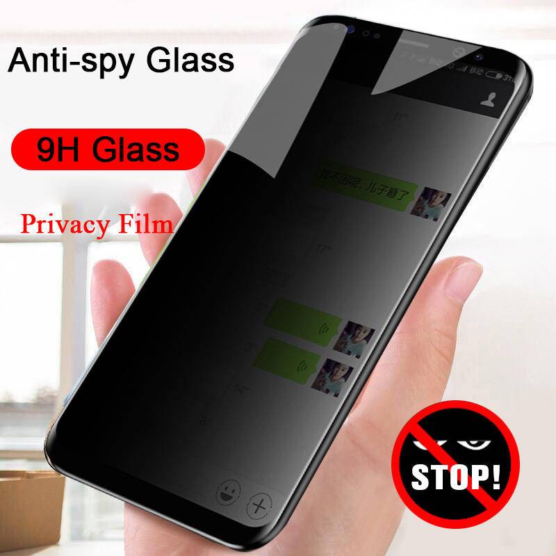 Pelindung Layar Tempered Glass Anti Spy Untuk OPPO K10 K7s K9 R11 R11s R15 R17 R9 R9s Pro Plus Reno 4 5 6 7 8 SE Pro ACE2