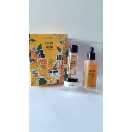 Preloved Nacific Fresh Herb origin serum set