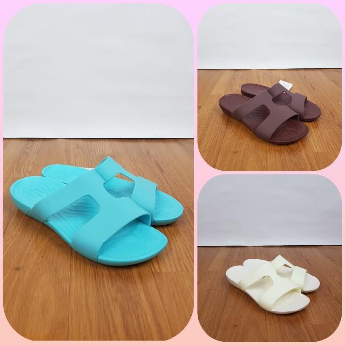 Sandal Crocs Serena Slide Woman Crocs Sandal Wanita Sandal Fashion Restock