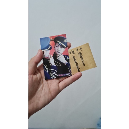 (BOOKED) READYphotocard dope namjoon YOUNG FOREVER PC BTS RM V JK