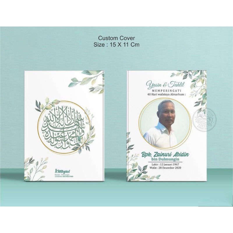 YASIN CUSTOM /BUKU YASIN ARAB & LATIN