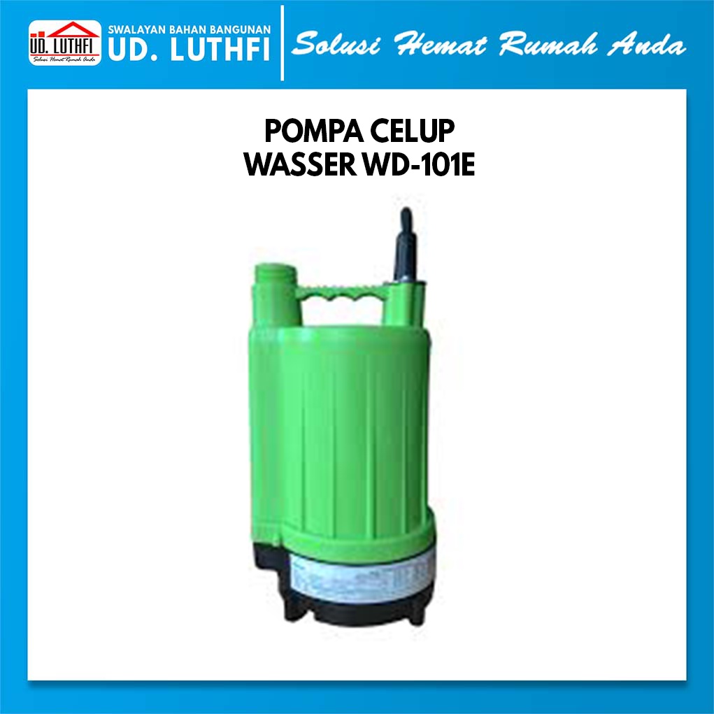 Pompa Air Celup Kolam Ikan 100 Watt Wasser WD-101 E / Pompa Kolam Ikan