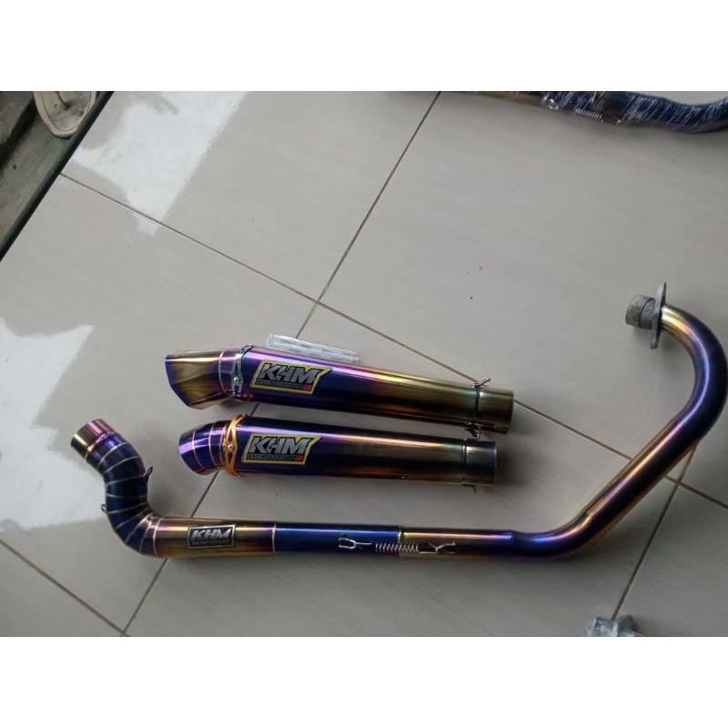 kenalpot KHM RACING vixion R15 Satria Fu cb DAENG4