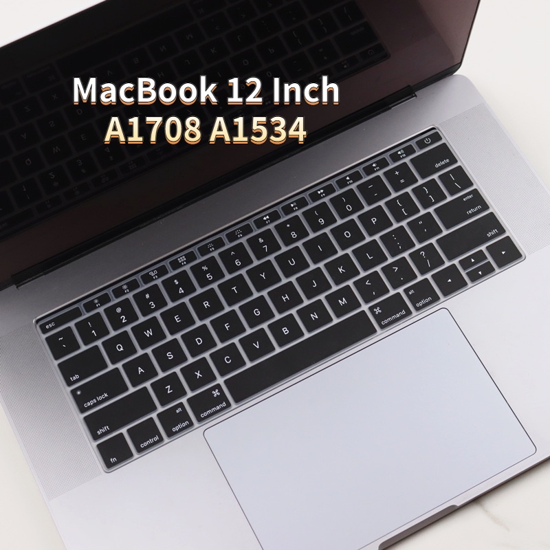 Cover Pelindung Keyboard Bahan Silikon Anti Debu / Air Untuk Apple MacBook 12 Inch