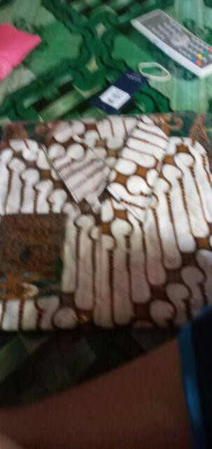 (termurah + Ada Anak) Batik Couple Selendang Parang Panjang Tille Brukat Nirmala