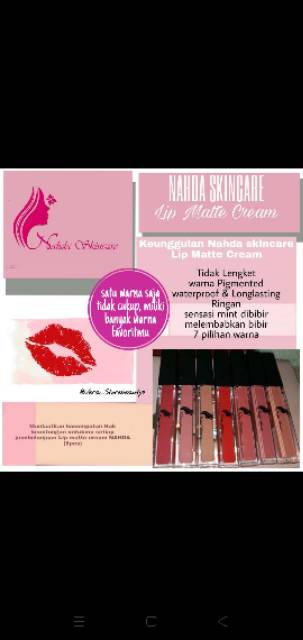 lipstik nahda skincare