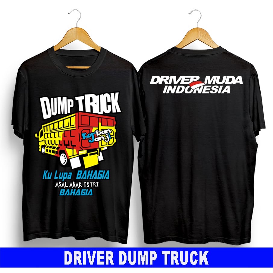 Kaos murah Kaos distro murah baju  distro pria t-shirt murah combed30s dump truck janji