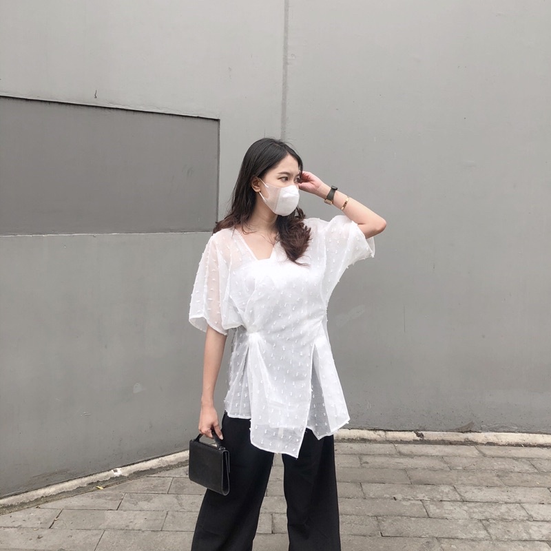 ZEA BLOUSE RUBIAH ORGANZA