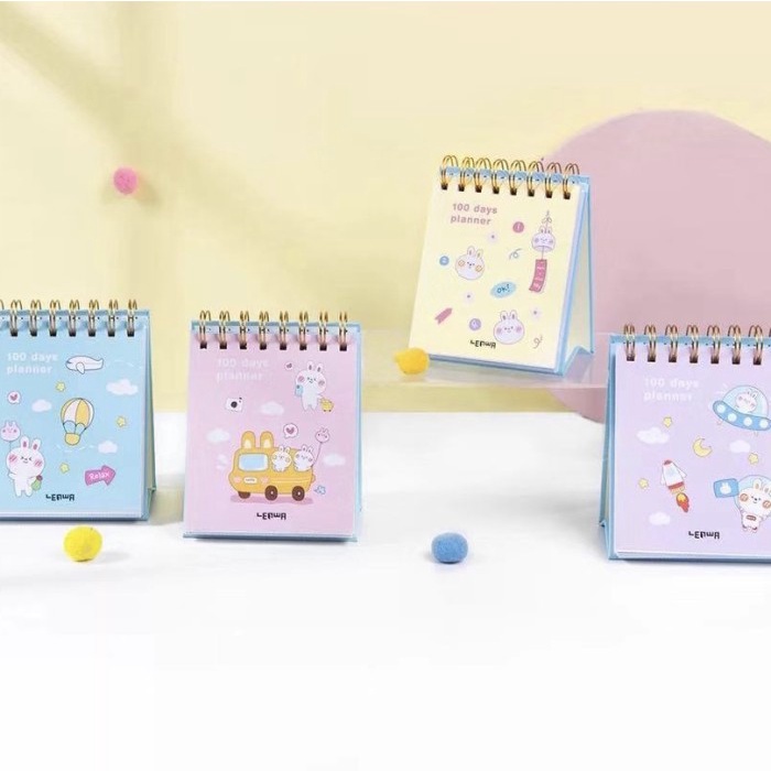 

Planner 100 hari Rabbit Relax