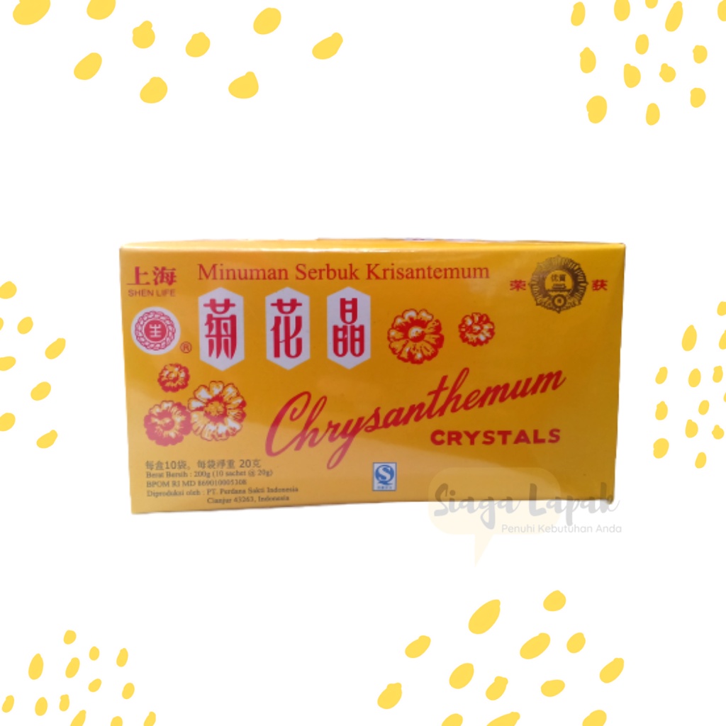 Teh herbal Crysanthemum crystal Beverage Instant - Shen Life