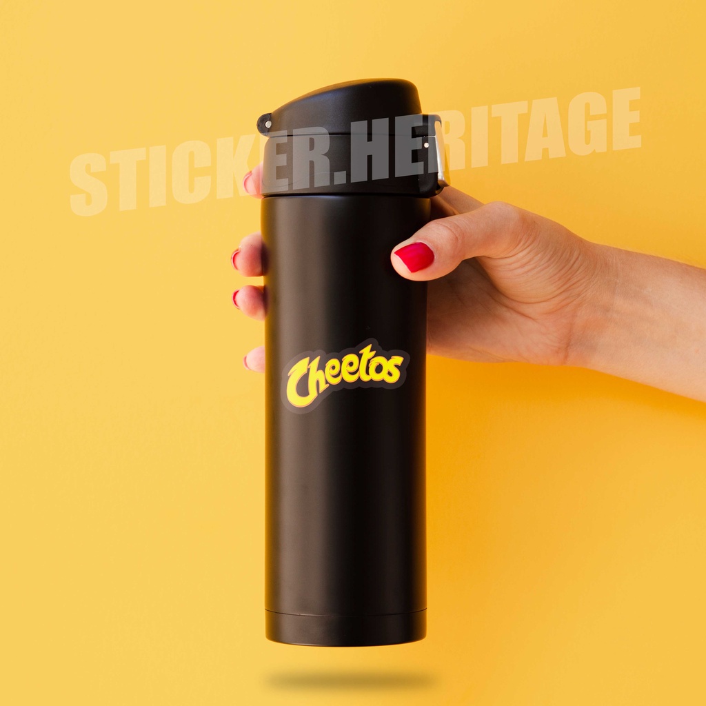 Stiker Aesthetic CHEETOS | STIKER TUMBLER HP | STICKER AESTHETIC STICKER LAPTOP