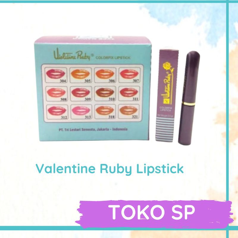 ❤️TOKO SP❤️ VALENTINE RUBY LIPSTICK