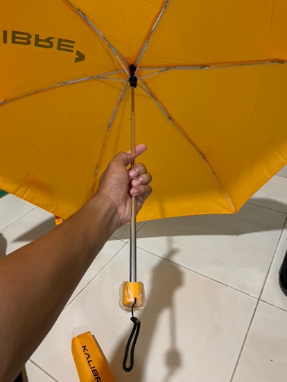 Kalibre Payung Lipat Kecil Kuning Umbrella Diameter 88 Cm Waterproof Anti Air Anti Uv 995163-770