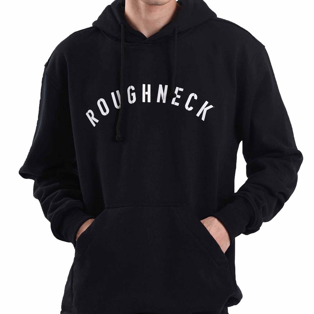 HOODIE ROUGHNECK | SWEATER ROUGHNECK | JAKET ROUGHNECK | BLACK | SIG WHITE | LIST PUTIH