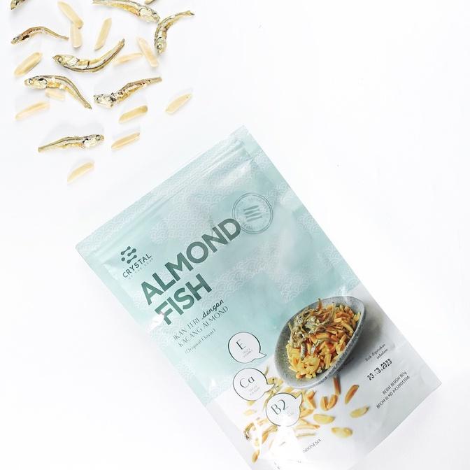 

CodeVv2V6--Crystal of the Sea - Almond Fish Snack / Ikan Teri Jengki Kacang Almond Premium Sudah BPOM & Halal MUI / Sehat Tanpa MSG & Pengawet / Pertama di Indonesia