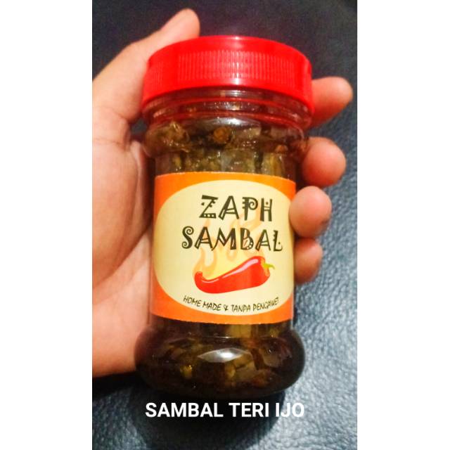 

SAMBAL TERI IJO HOME MADE ( NON MSG & TANPA BAHAN PENGAWET)