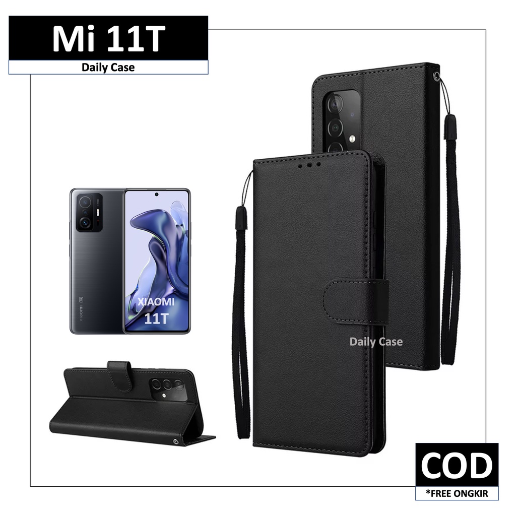 Case XIAOMI MI 11T | MI 11T PRO | MI 11 LITE Flip Casing Kulit Kesing Pelindung HP