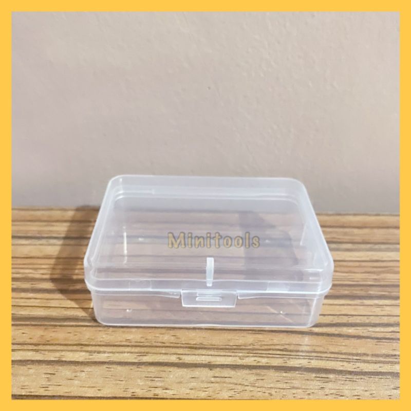 Kotak Plastik Kecil Mini Serbaguna / Kotak Penyimpanan Perhiasan / 002 / MB 69 / MB 57