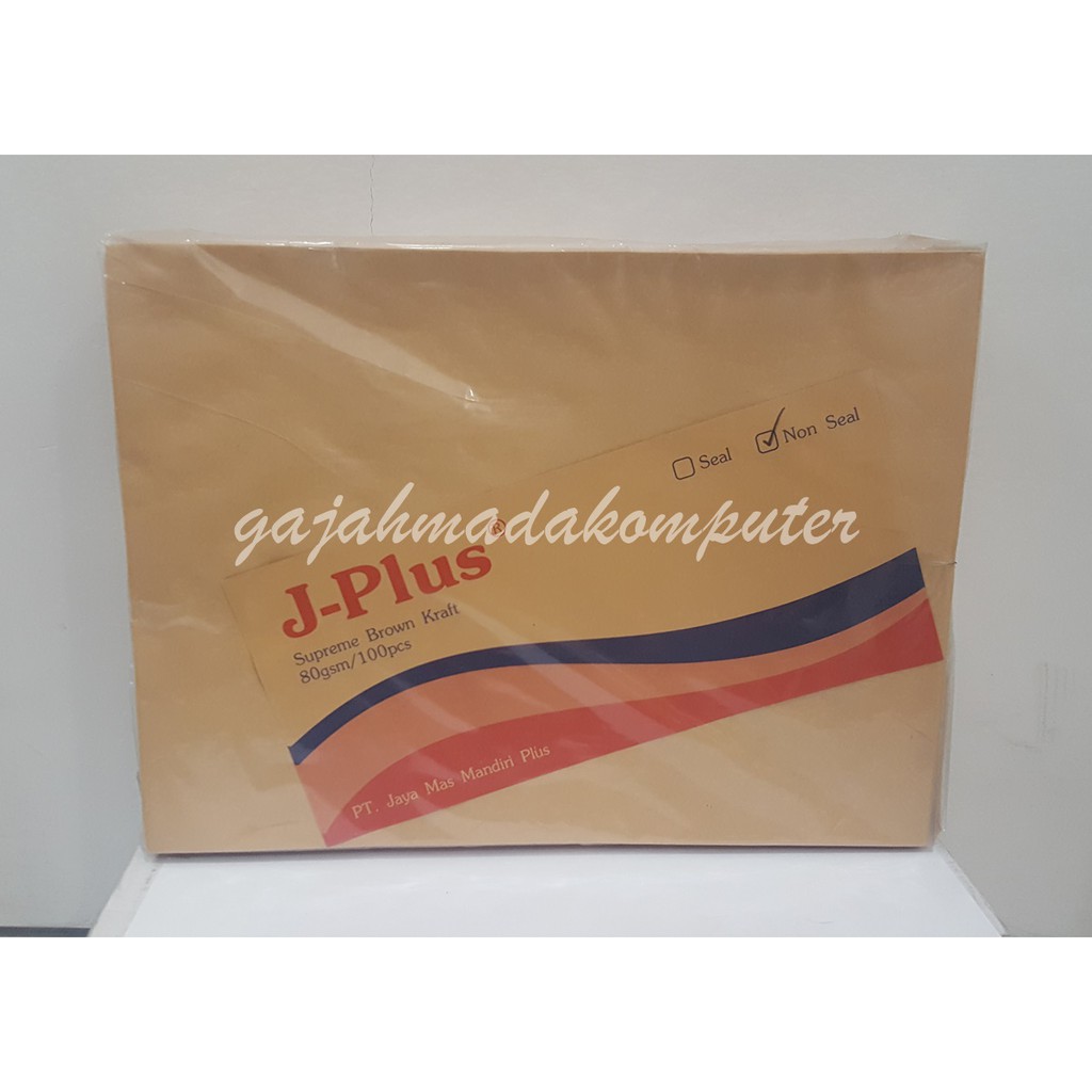 

Amplop Kertas Coklat Samson C merk J Plus uk A4 isi 100pcs