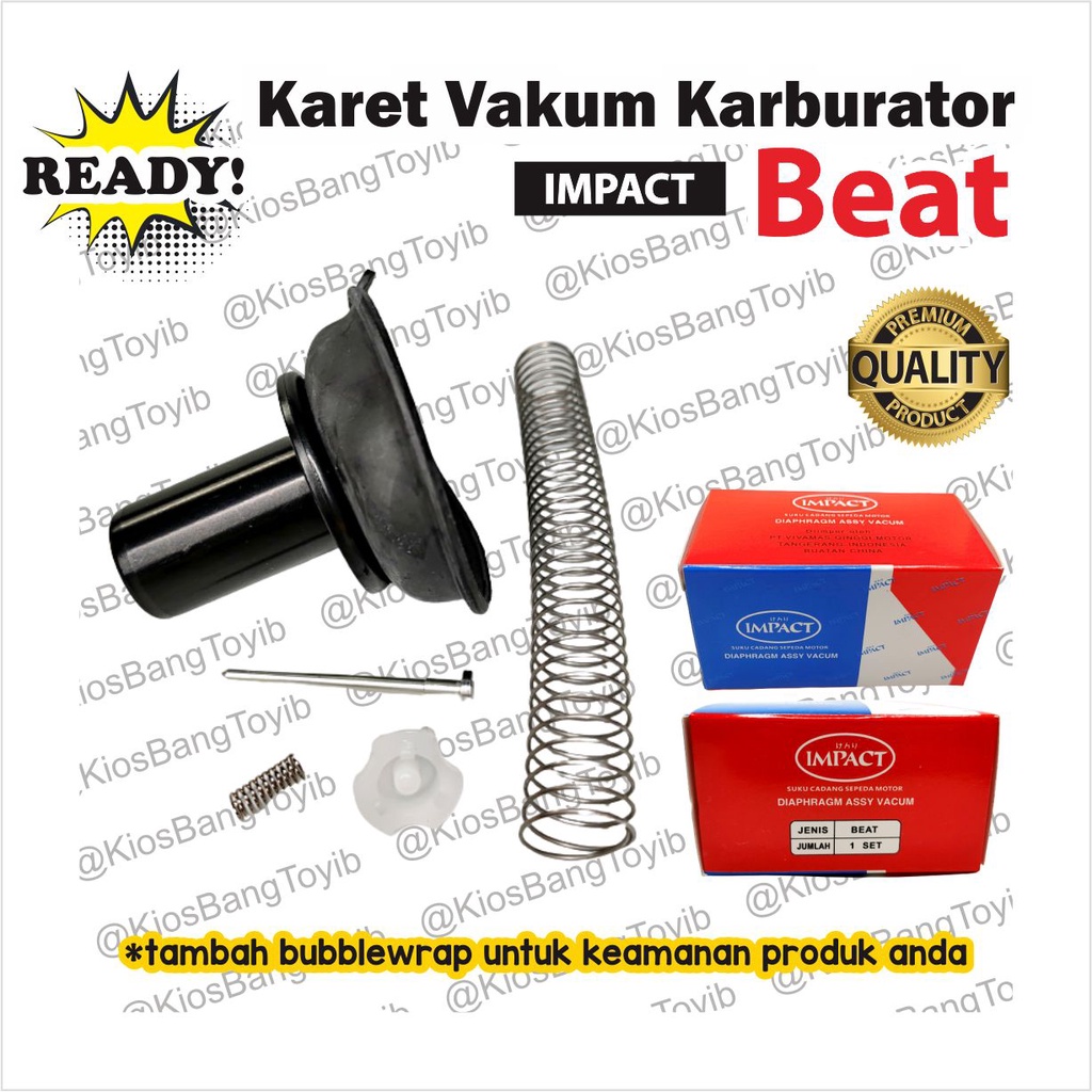 Diaphragm Assy Vacum (Karet Vakum Karburator) Honda Beat -IMPACT-